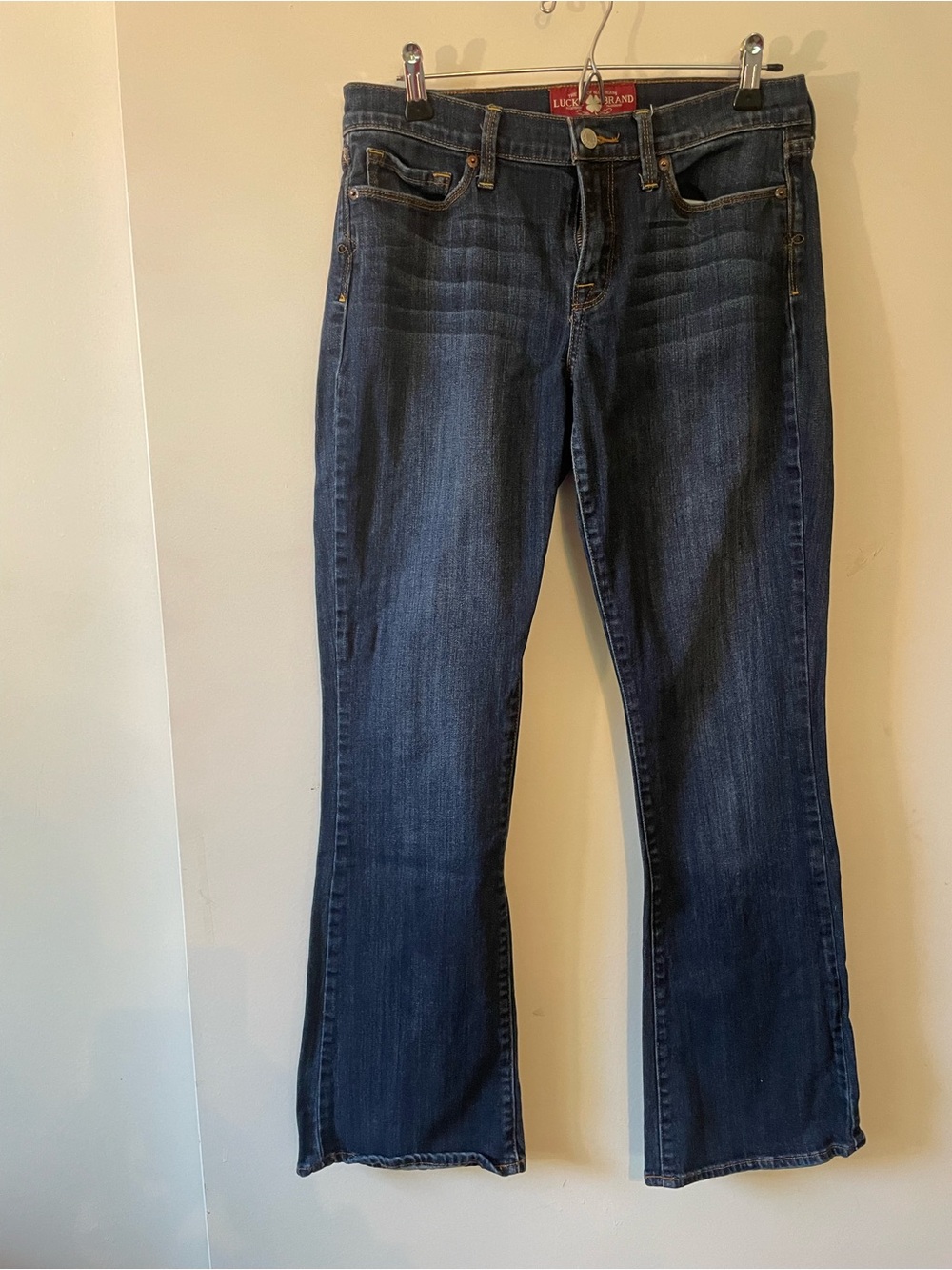 Lucky Brand Women's Dark Indigo Flare Jeans - Sophia Boot